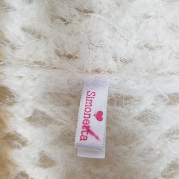 Simonetta open knit long cardigan sweater - Picture 6 of 7